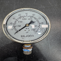 Miljoco Liquid-Filled Pressure Gauge image 2